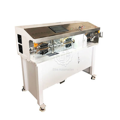 100pcs/H γδύνοντας μηχανή καλωδίων PLC μεγάλη αυτόματη με την περιστροφική λεπίδα