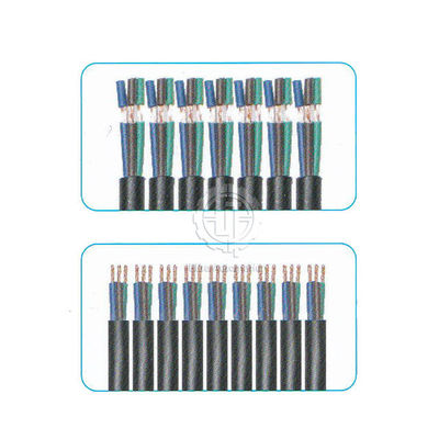 1.5mm2 μηχανή επεξεργασίας καλωδίων 2/3 πυρήνας για και