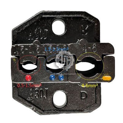 Συμπαγής Crimper 0.25-6.0mm2 καλωδίων συνδετήρων πνευματική πτυχώνοντας σειρά