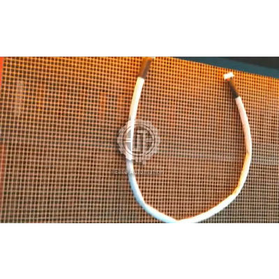 Το ενιαίο δευτερεύον όργανο ελέγχου LCD συρρικνώνεται τη θερμάστρα 400mm σωλήνων πλάτος ζωνών για τα μανίκια