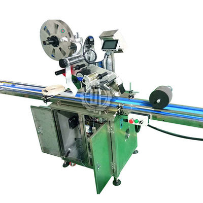 20-80pcs/Min επίπεδη επιφάνειας μηχανή μαρκαρίσματος αυτοκόλλητων ετικεττών αυτόματη για τα καλλυντικά