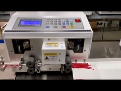 Computerized thread cutting machine automatic cutting and peeling machine